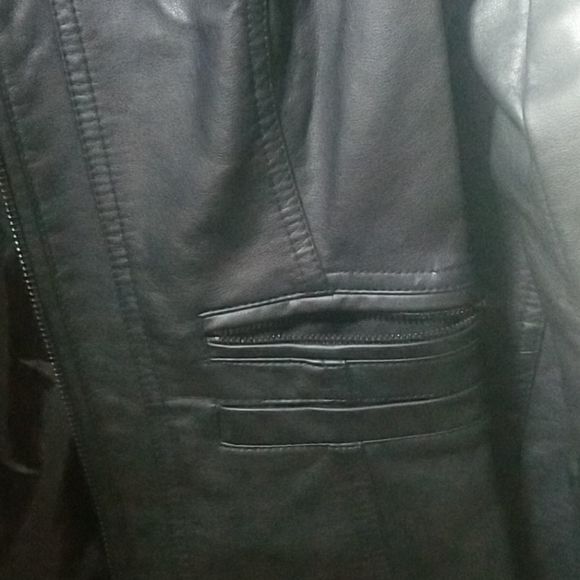 Faux Leather Jacket - Picture 4 of 5